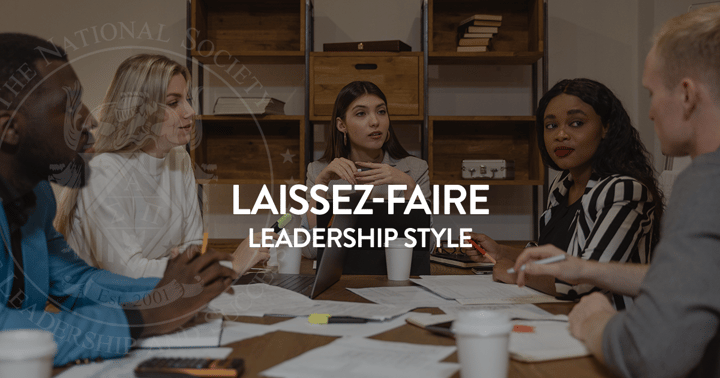 Laissez-faire leadership style